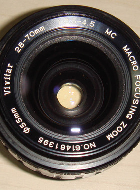 可用于微单的威达VIVITAR28-70MD口镜头