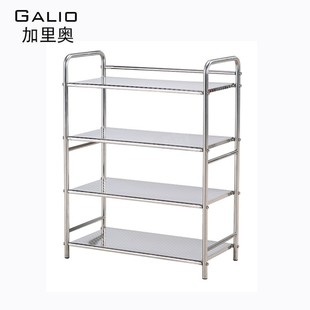 厨房置物架台面收纳架窄层架缝隙架不锈钢调料架简易放鞋 架落地架