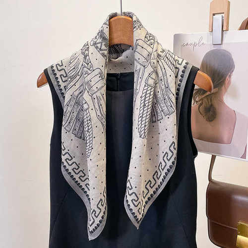 护颈装饰多功能减龄披肩文艺