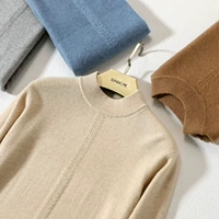 2019 áo thun cổ tròn mới cho nam áo len cashmere mùa thu và mùa đông jacquard áo len dày đan áo len kích thước lớn áo len - Áo len Cashmere áo thun nam cổ tròn