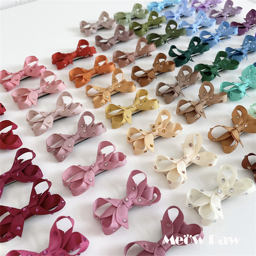 小宝宝可以戴的带钻发夹可做全包