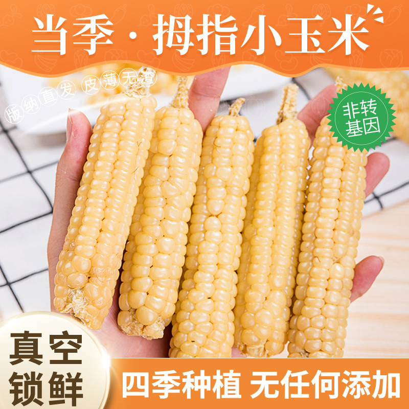 西双版纳拇指小玉米甜糯皮薄无渣