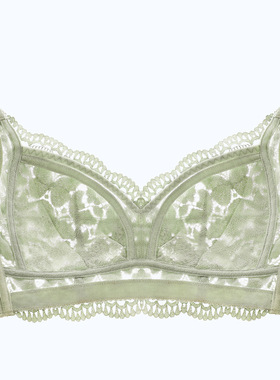 无钢圈超薄款无海绵女士内衣100E105F110E115F120E白色显小文胸罩