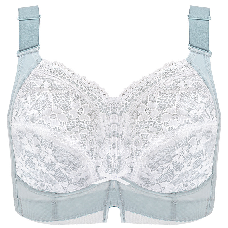 薄款缩胸大胸显小内衣无钢圈