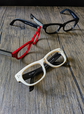 佐川藤井专柜正品日本复古手工近视板材眼镜框架70278多色男女通