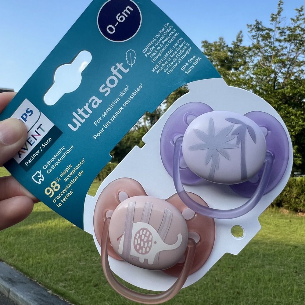 新安怡安抚奶嘴超软婴儿Avent马卡龙安睡型透气0宝宝新生6-18个月