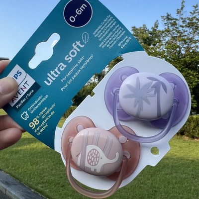 新安怡超软安抚奶嘴婴儿Avent盒