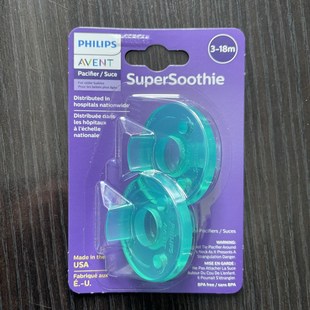 Avent全硅胶 安抚奶嘴 宝宝用 Soothie新安怡