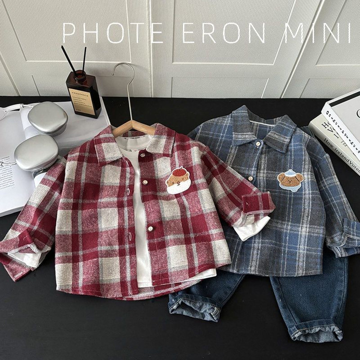 2025新款儿童衬衫男童长袖休闲格子衬衫外套韩版春秋上衣,童装/婴儿装/亲子装,普通外套,淘宝优惠券,粉丝福利购,淘宝优惠卷