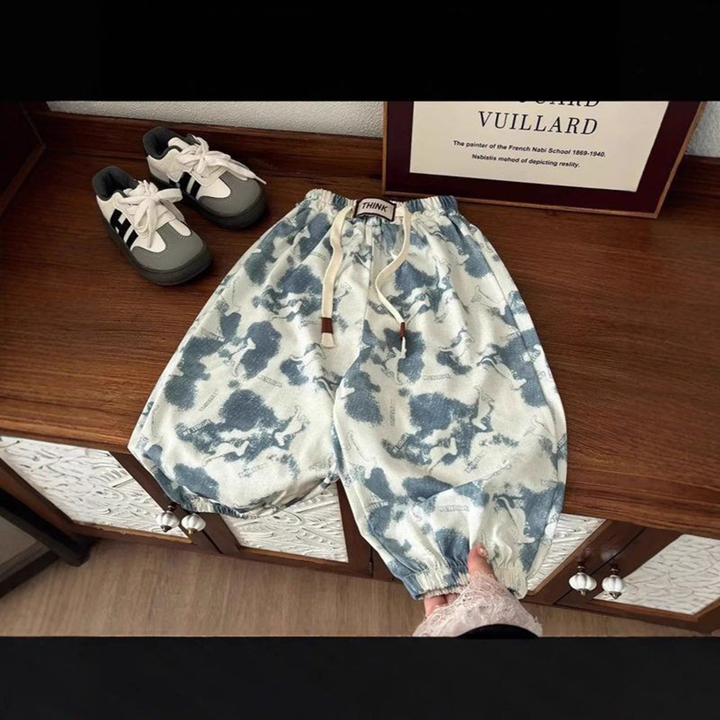 夏季儿童防蚊裤清爽冰凉男童女童