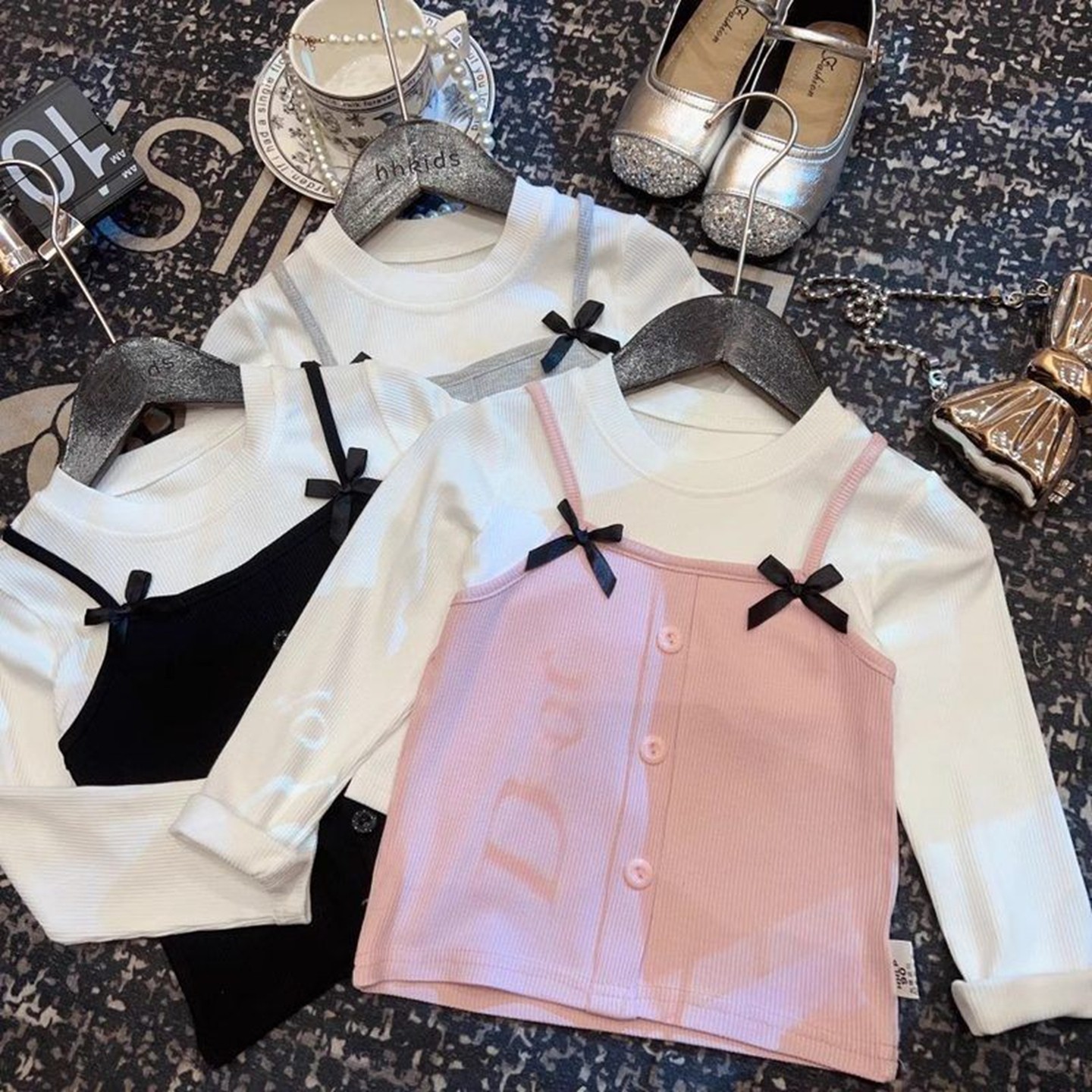 女童不换长袖t恤春秋新款假两件上衣甜美结儿童圆领修身打底衫,童装/婴儿装/亲子装,T恤,淘宝优惠券,粉丝福利购,淘宝优惠卷