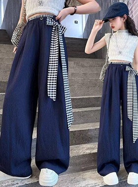 女童夏季裤子2026新款女大童休闲