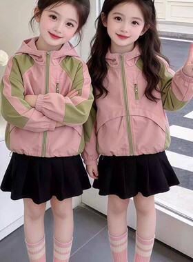 女童外套春秋季2026新款女宝宝