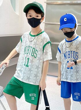 儿童篮球服2026夏季新款儿童短袖