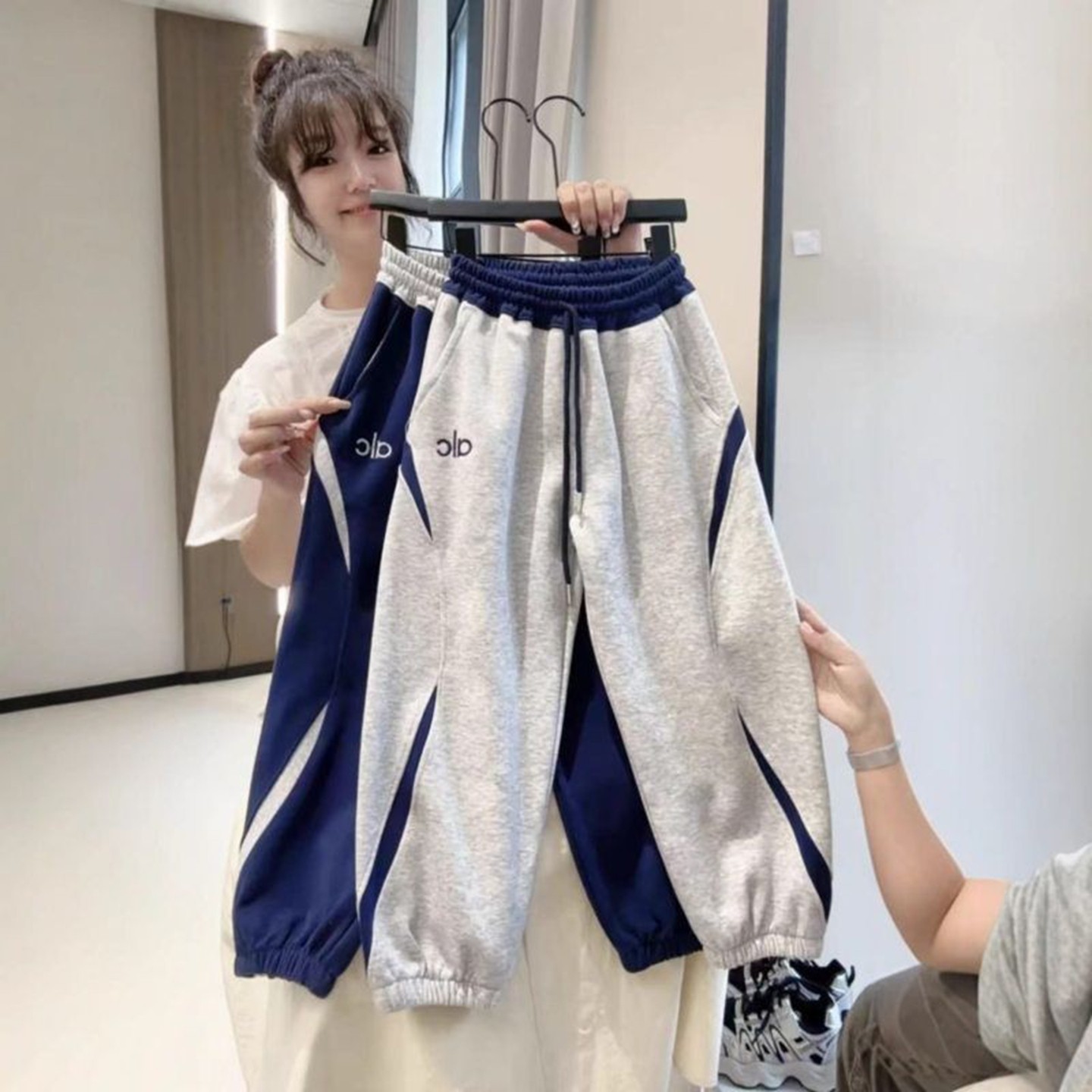 儿童秋季新款裤子2025新款韩版休闲裤字母宽松打底裤运动裤休闲裤,童装/婴儿装/亲子装,裤子,淘宝优惠券,粉丝福利购,淘宝优惠卷