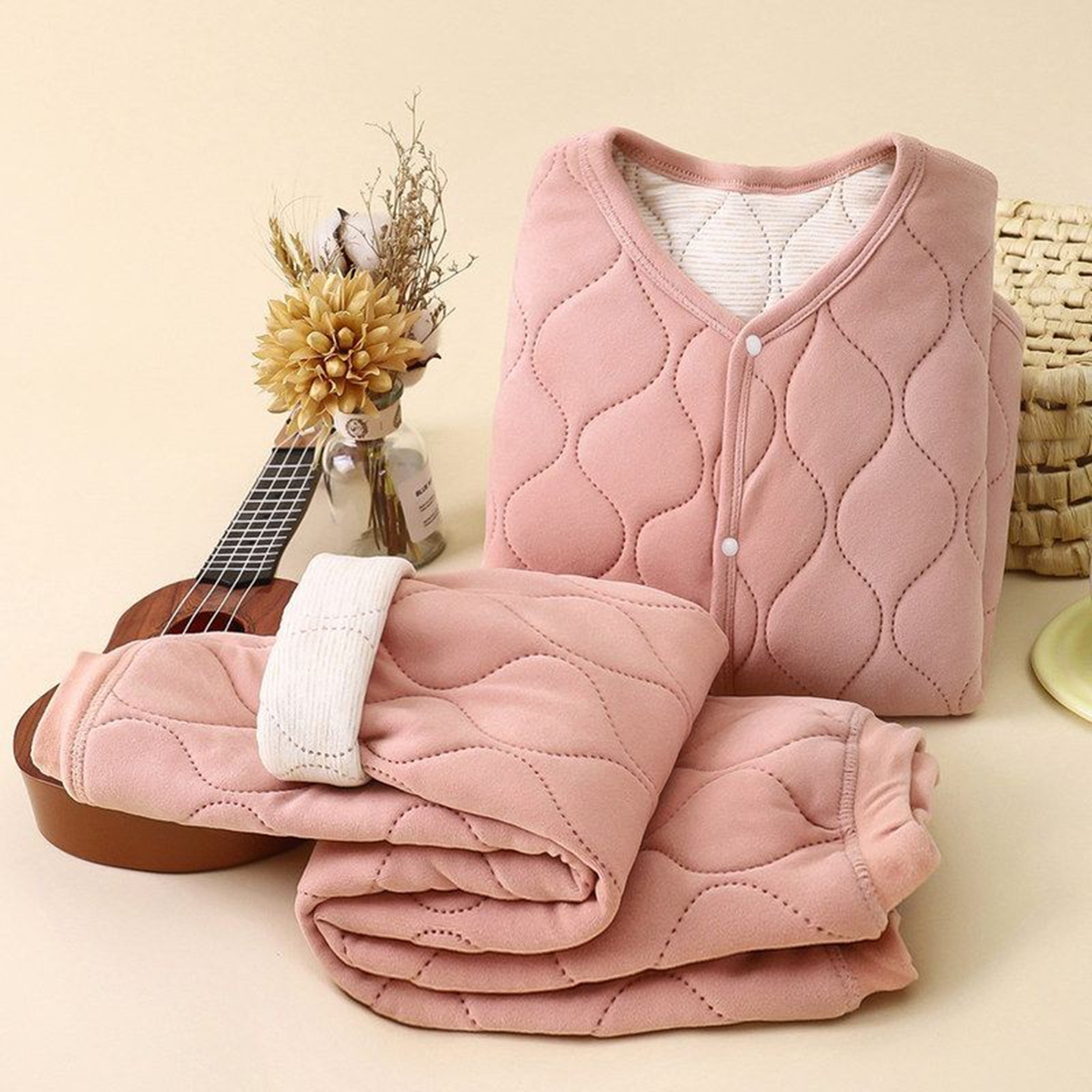 秋冬加绒加厚儿童校服神器棉服