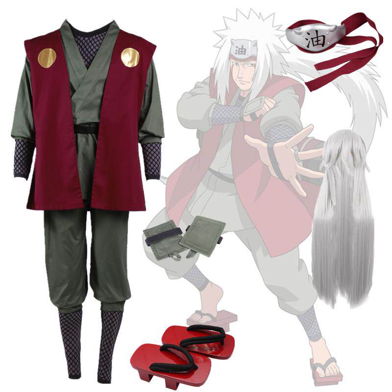 火影自来也木屐头带自来也和服