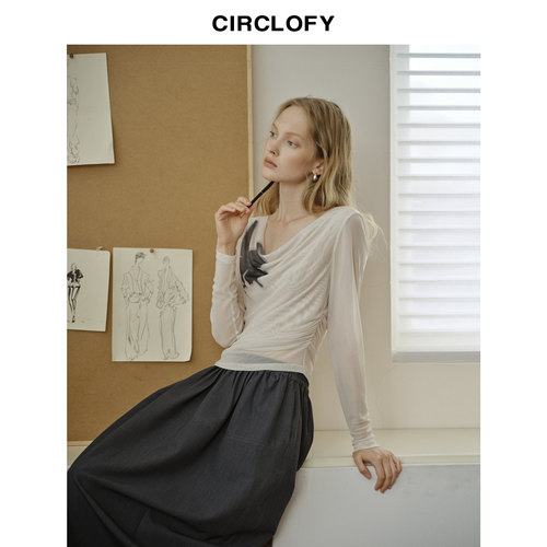 CIRCLOFY瑟夕时尚蝴蝶印