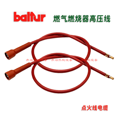 百得燃烧器点火高压线离子探针线BTG15 20 28燃烧机配件TBG35 45