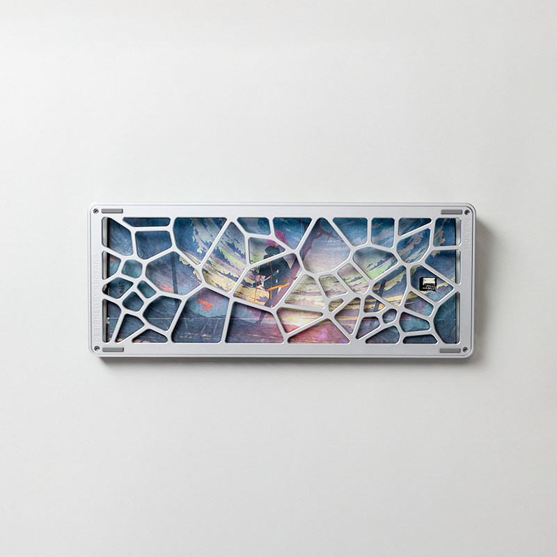 KBDfans Holy80 Wooting80HE改装美纹纸自定义图案 带图定制