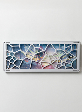 KBDfans Holy80 Wooting80HE改装美纹纸自定义图案 带图定制