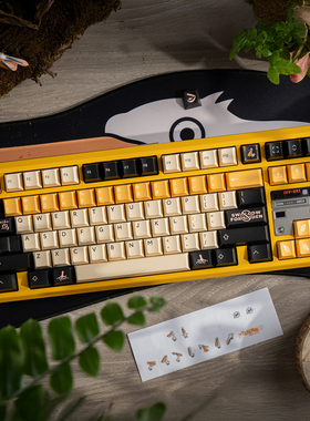 PBTfans Pelican R2鹈鹕R2客制化机械键盘二色键帽ABS原厂高度