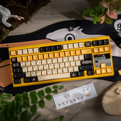 鹈鹕R2二色键帽ABS原厂高度