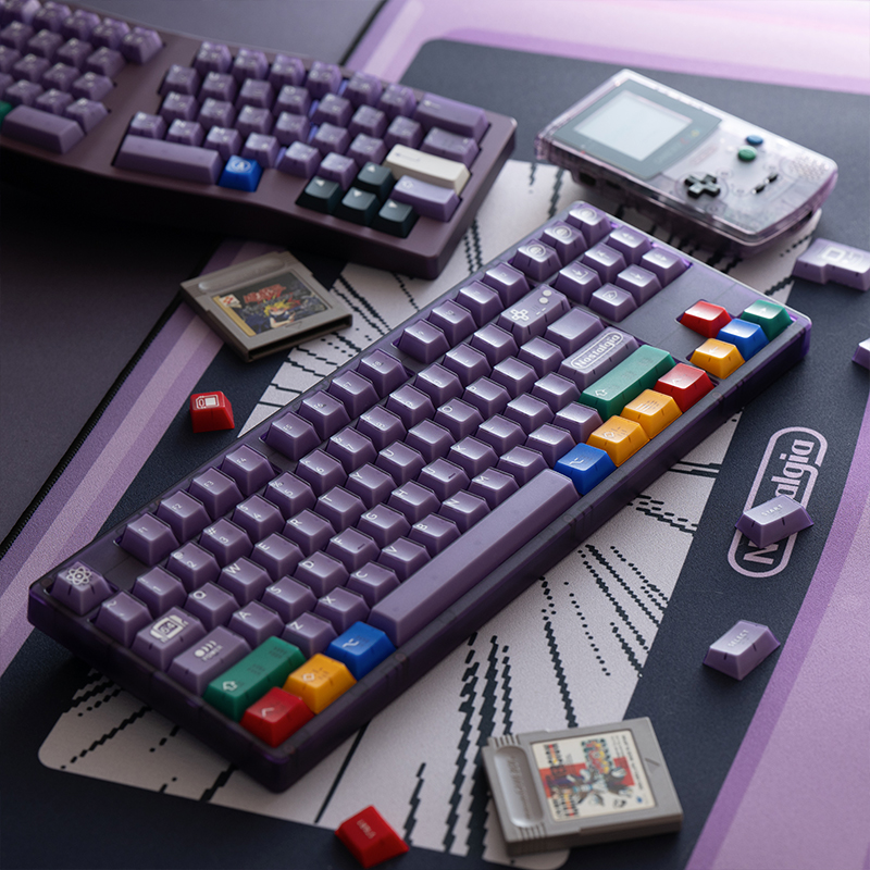 PBTfansAtomicPurple原紫键帽