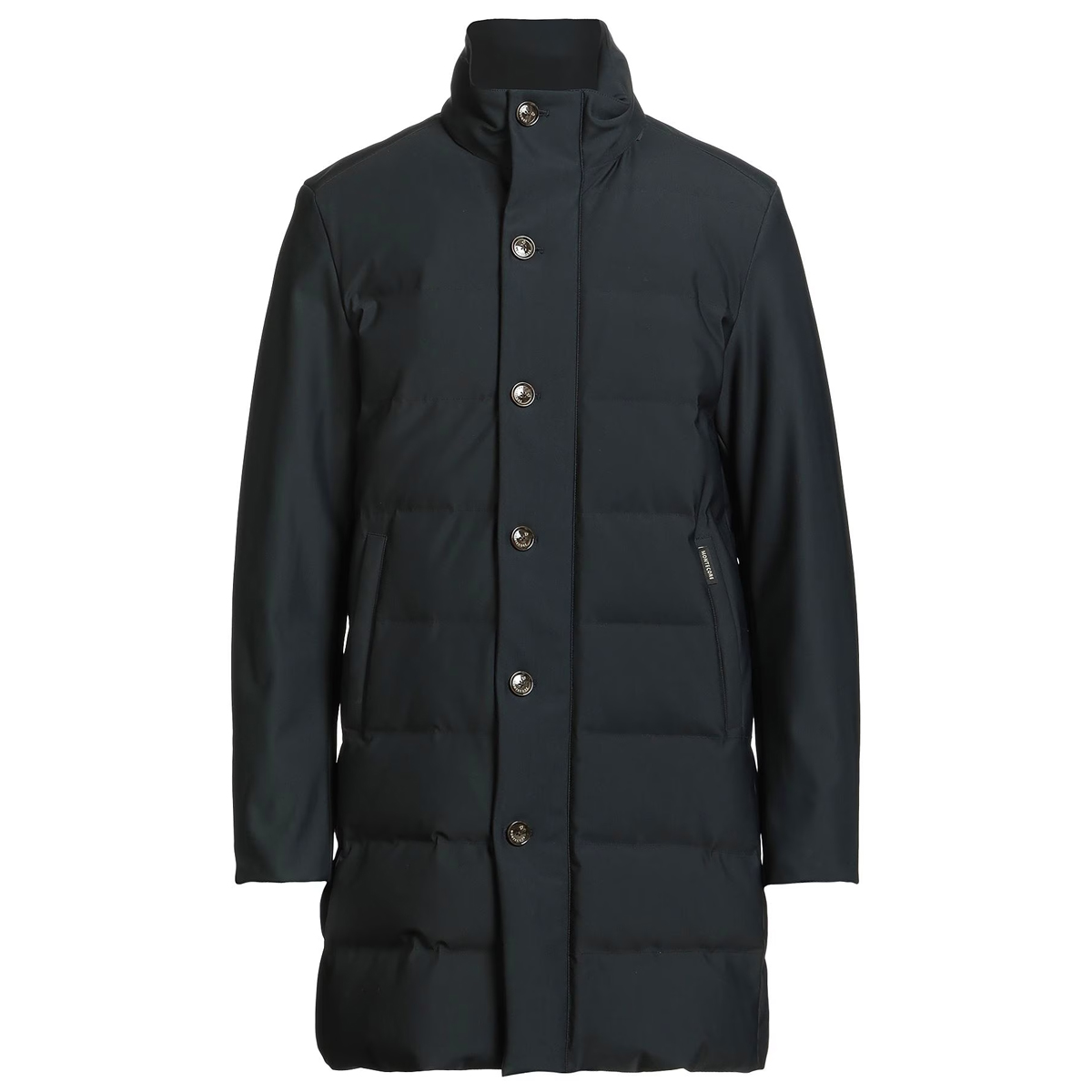 高品质推荐 意大利超一线MONTECORE25秋冬新款深蓝色白鹅绒羽绒服