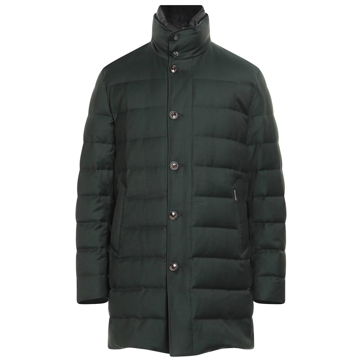 高品质推荐 意大利超一线MONTECORE25秋冬新款墨绿色白鹅绒羽绒服