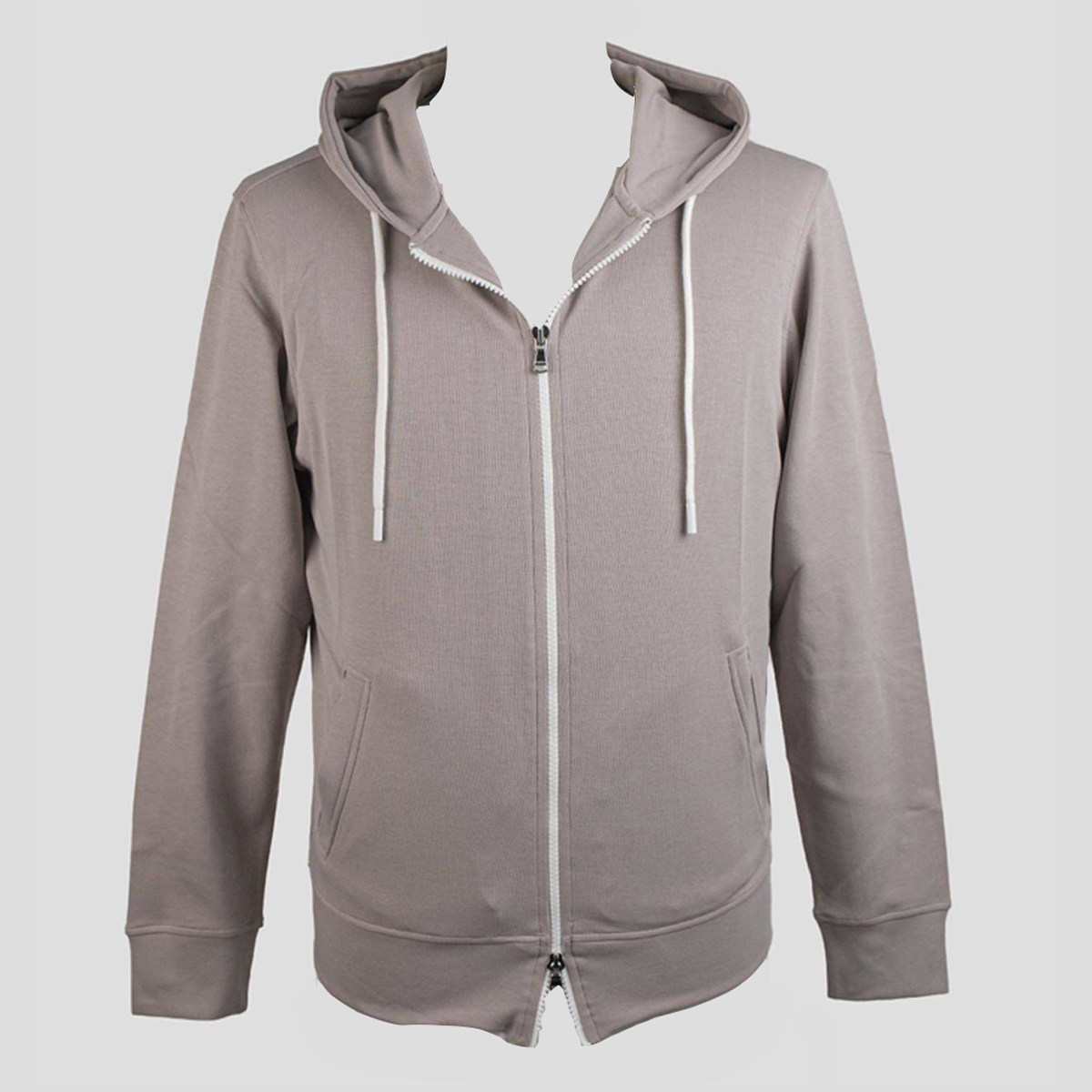 公价12200 意大利经典一线B 春秋 高品质匹马棉拉链开身-连帽卫衣