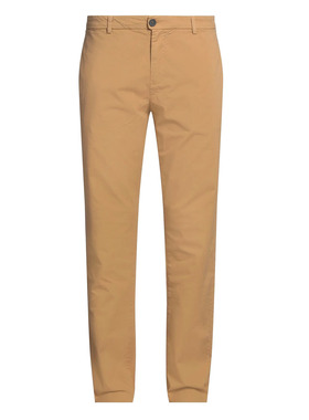 LP创立顶吉休闲品牌 超一线 SEASE 春夏 驼色轻薄长绒棉 休闲裤