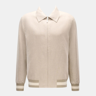 意国原产 皮衣 四季 商务休闲 C男 撞色罗纹下摆 调货