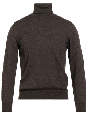 意大利醉顶吉仅低于LP COLOMBO 秋冬 摩卡色 纯羊毛 高领毛衣