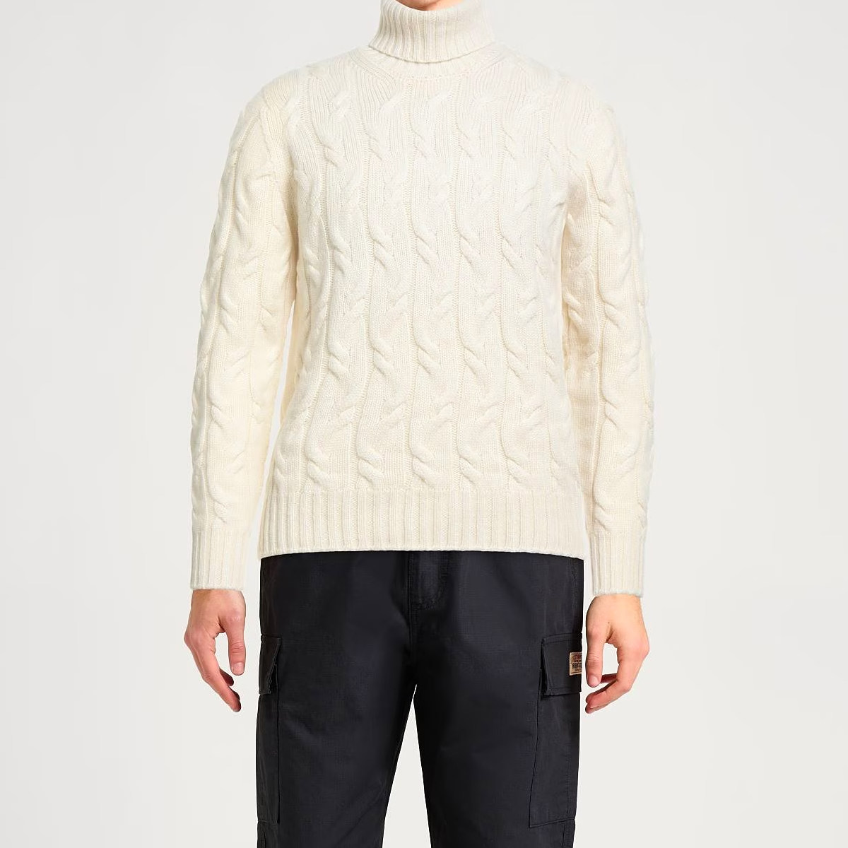 醉鼎吉 仅低于LP COLOMBO 秋冬 重工 100%山羊绒 老钱风毛衣