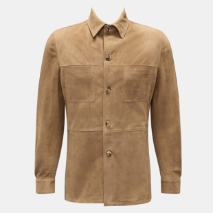 意国原产 老钱风皮衣 四季 A1款 R男 纳帕绒面小牛皮 调货