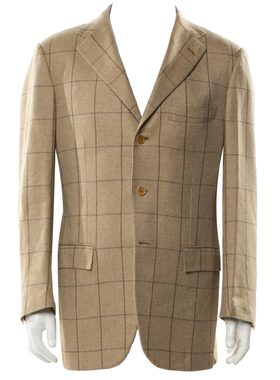 公价83000 醉顶吉K 秋冬 独家醉鼎吉奢华山羊绒 那不勒斯西服