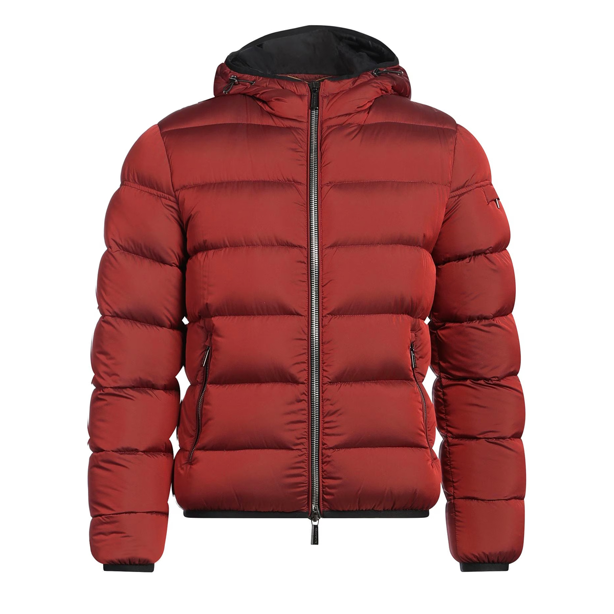 为法国H意大利K代工 羽皇M 红色科技面料 西伯利亚白鹅绒 羽绒服