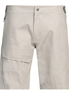 LP创立顶吉休闲品牌超一线SEASE 夏标志款式独家轻薄防水亚麻短裤