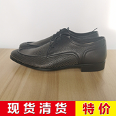 特价 F夏秋镂空网眼头层牛皮休闲德比鞋 清货 产
