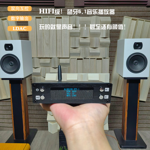 蓝鸟Q45.1蓝牙播放器ES9038解码