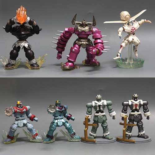 散货日本动漫横山光辉铁人28号铁甲人公仔模型景品摆件