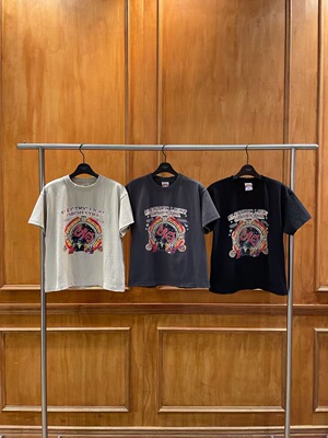 现26春季新款韩国东大门GARMENT时尚字母印花圆领百搭短袖T恤