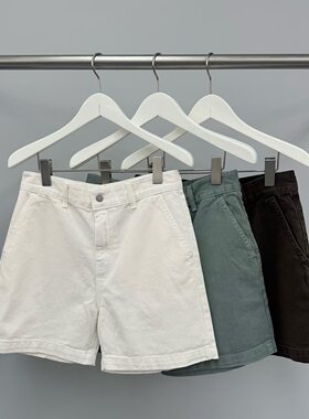 现韩国东大门26夏季新款water女士时尚百搭宽松显瘦个性休闲短裤