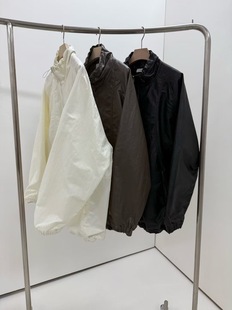 现 26春季新款韩国东大门architekt休闲百搭立领拉链外套