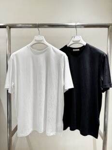 现 26春季新款韩国东大门MASCULINE香味休闲百搭纯色短袖T 推荐