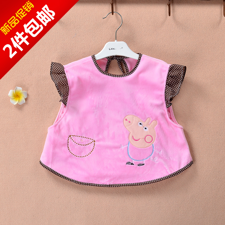 宝宝婴儿童围兜立体免洗防水兜食饭兜围嘴大号吃饭兜兜口水巾罩衣