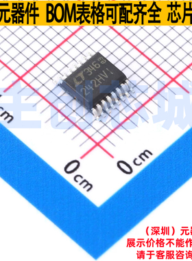 运算放大器 LTC6242HVIGN#PBF SSOP-16 ADI(亚德诺) 电子元件配单