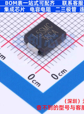 静电保护器(TVS/ESD) 1.5SMC36CA SMCG CJ(江苏长电/长晶) 元器件