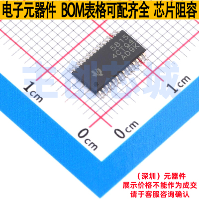 音频功率放大器 TAS5815PWPR HTSSOP-28 TI/德州 电子元器件配单